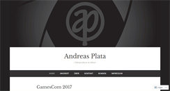 Desktop Screenshot of andreasplata.com